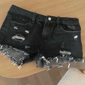 I am selling really cute black shorts that are perfect for summer